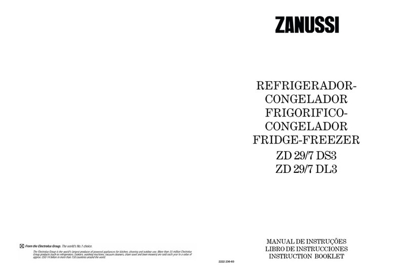 Zanussi ZD 29/7 DS3 User manual