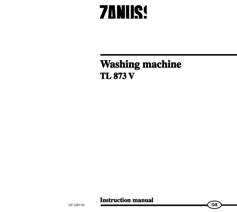 Zanussi TL 873 V instruction manual