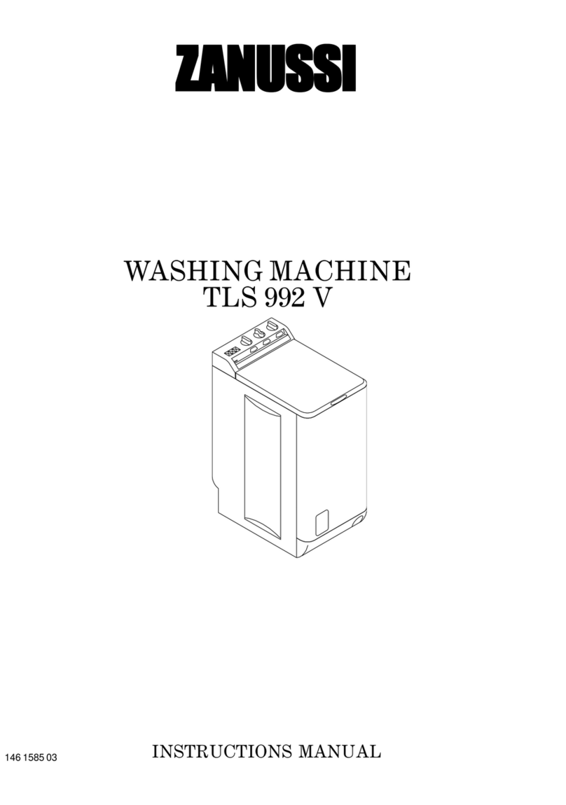 Zanussi TLS992V instruction manual