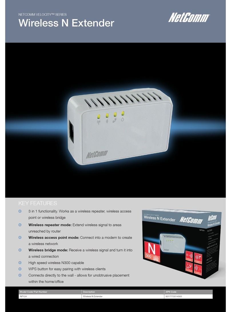 NetComm Velocity NP124 Product data sheet