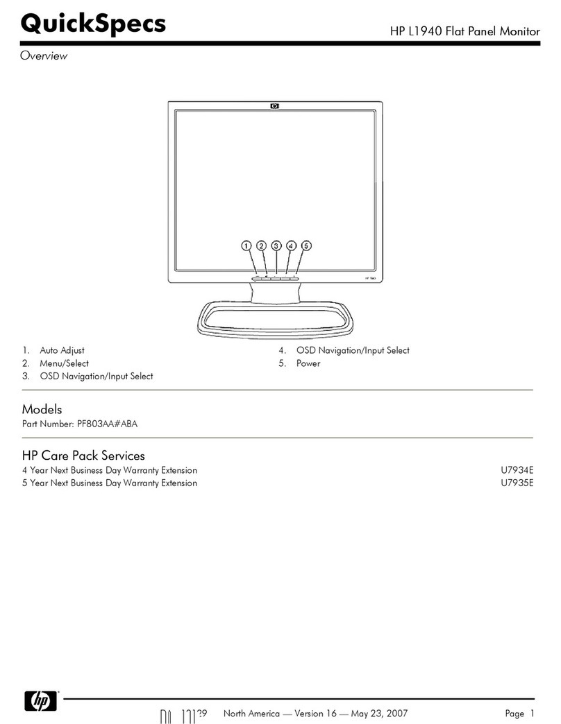 HP L1940 User instructions