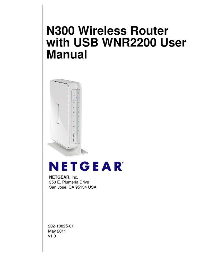NETGEAR WNR2200 User manual