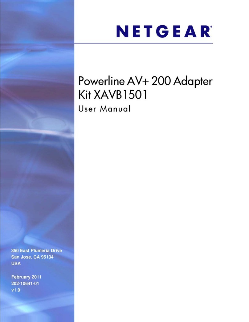 NETGEAR XAVB1501 user manual