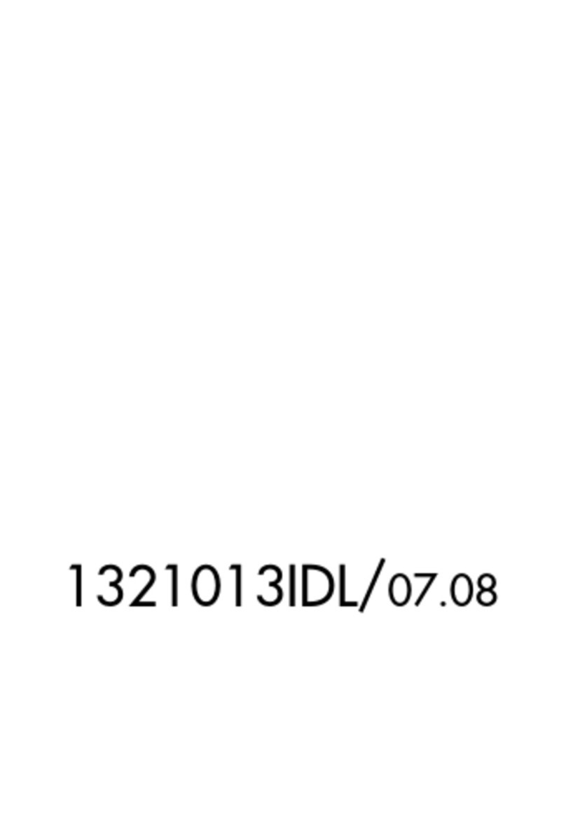 DeLonghi 1321013IDL User manual