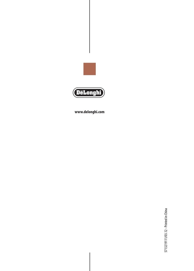 DeLonghi EC5 Instructions for use