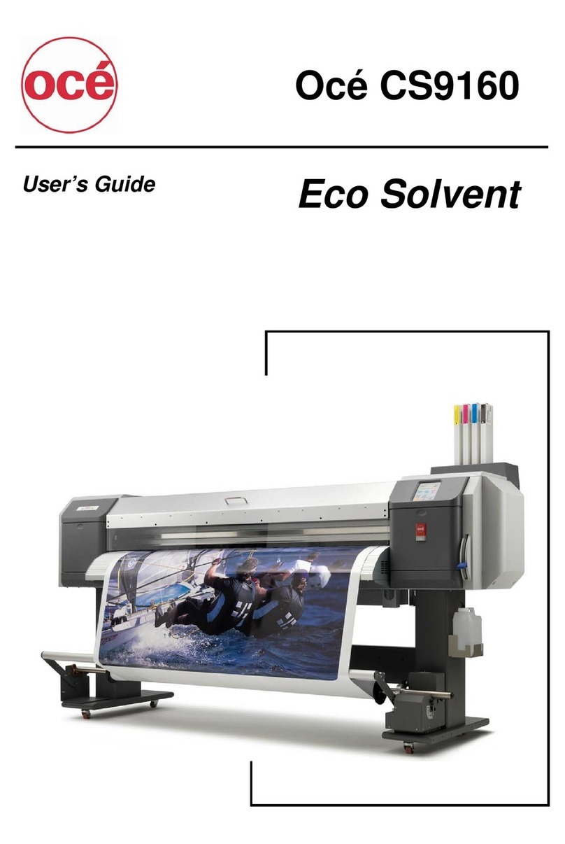 OcÃ© CS9160 User manual