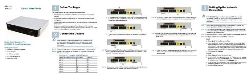 Cisco Small Business SPA8800 User manual