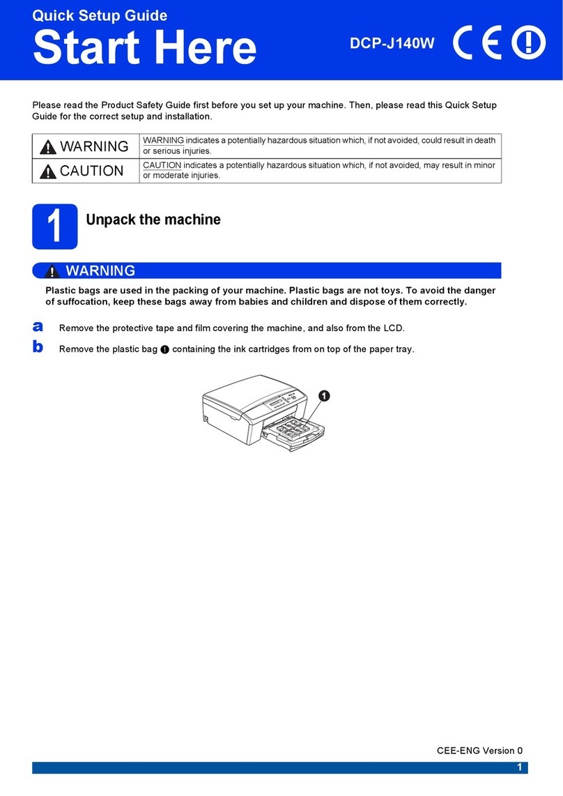 Brother DCP-J140W User manual