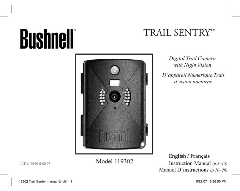 Bushnell Trail Sentry 119302 instruction manual