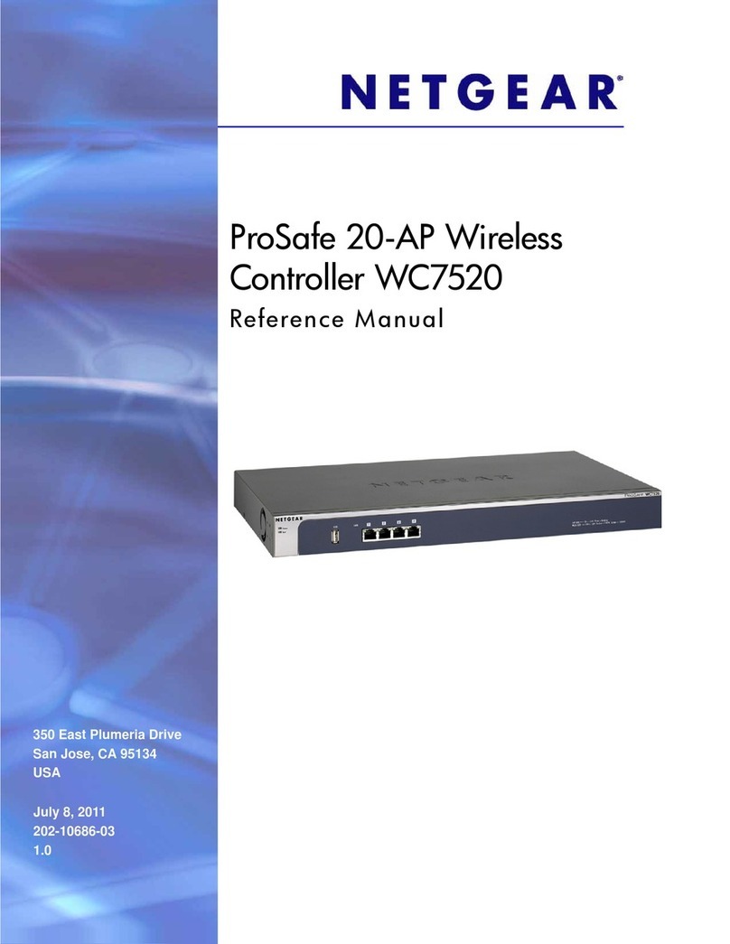 NETGEAR ProSafe WC7520 Reference manual