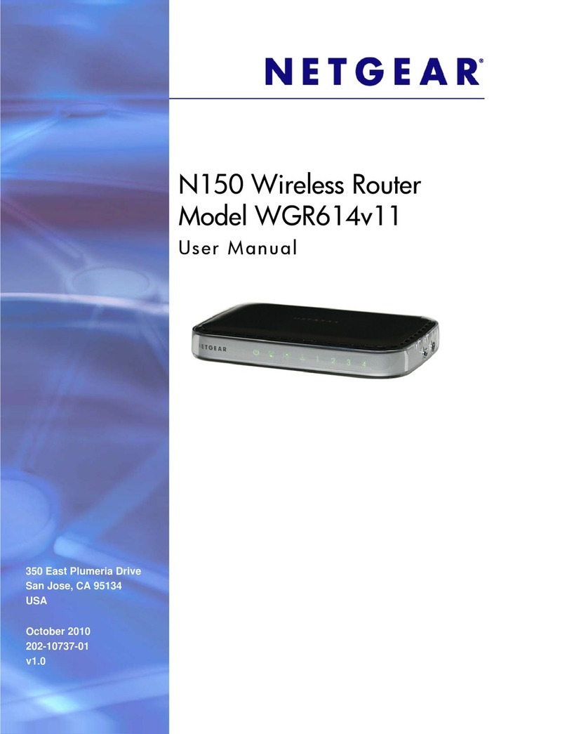 NETGEAR WGR614v11 User manual
