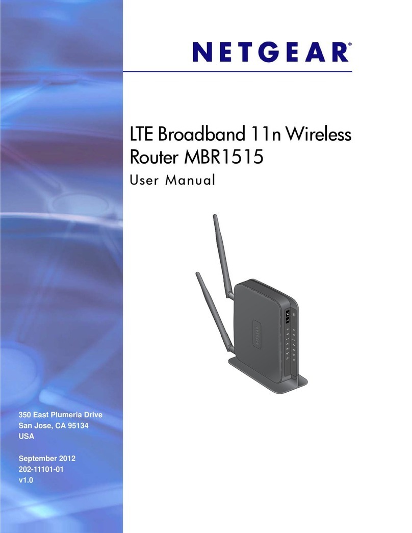 NETGEAR MBR1515 User manual NETGEAR MBR1515 User manual