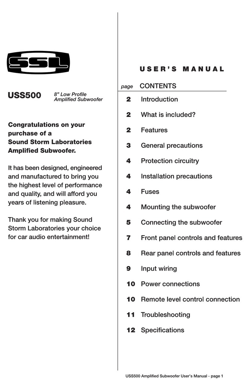 Ssl USS500 User manual