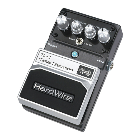 digi-tech HARDWIRE TL-2 User manual
