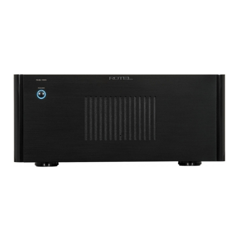 Rotel RMB-1555 User manual