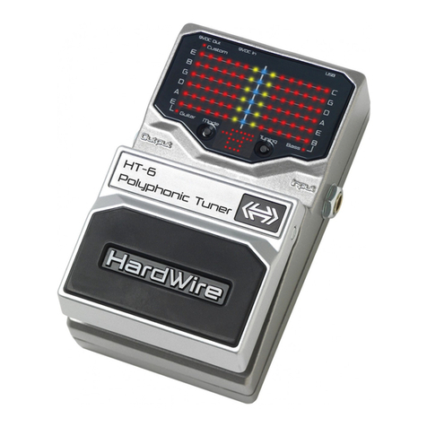 digi-tech HARDWIRE HT-6 User manual