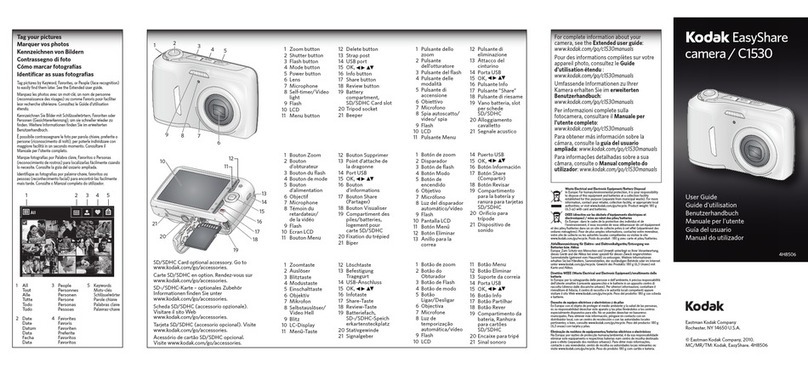 Kodak EASYSHARE C1530 User manual Kodak EASYSHARE C1530 User manual