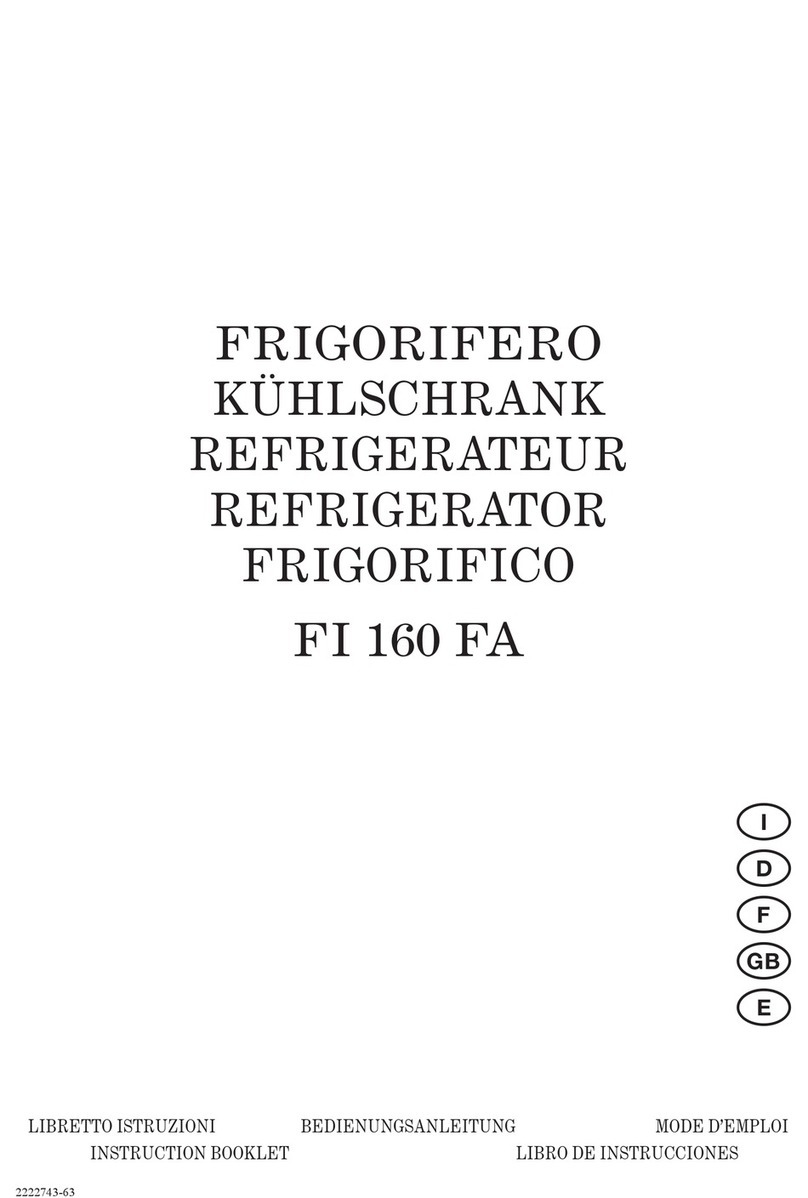REX FI 160 FA Instruction booklet