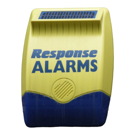 Response Alarms SAC1 Installation & operating manual