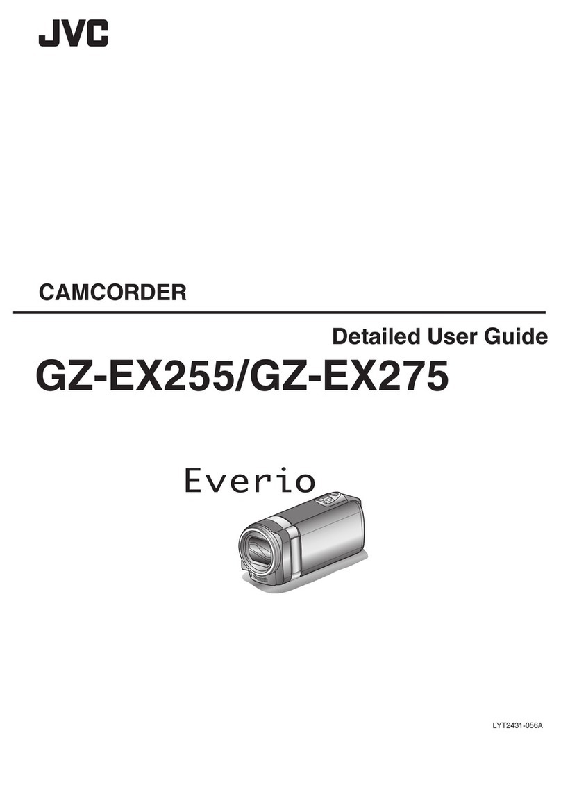 JVC Everio GZ-EX255 Operating and maintenance manual