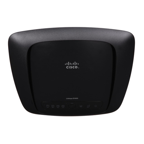Cisco Linksys E1000 User manual