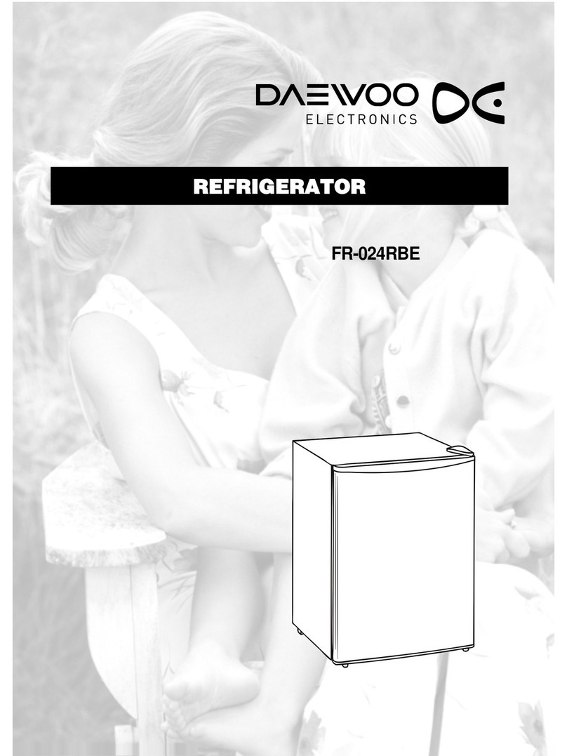 Daewoo FR-024RBE instruction manual