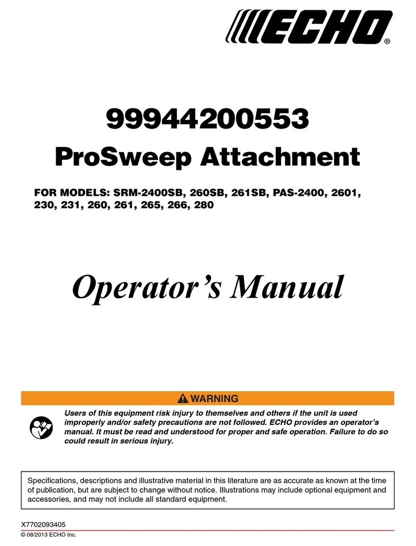 Echo 99944200553 User manual