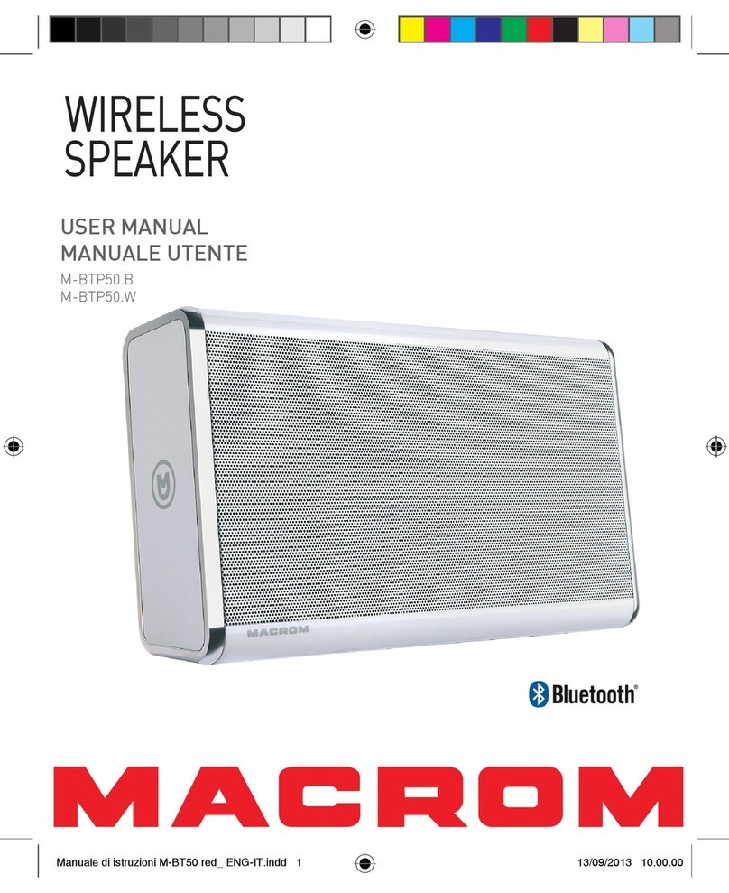 Macrom M-BTP50.B user manual