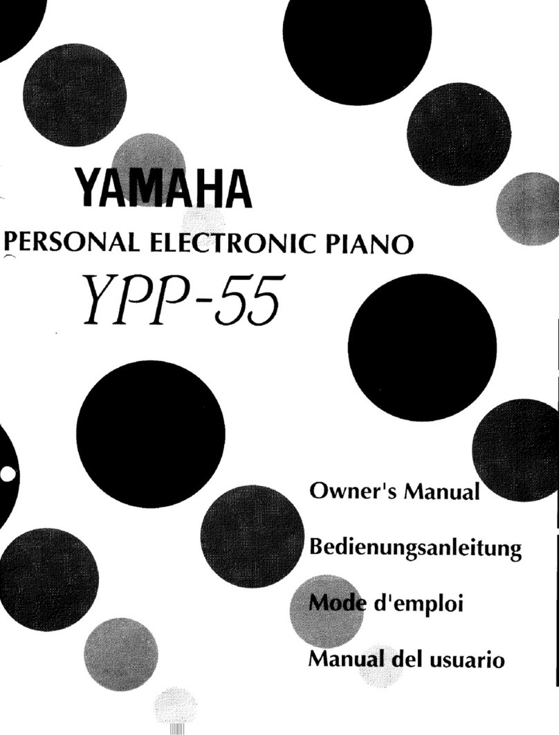 Yamaha YPP-55 Manual Del Usuario