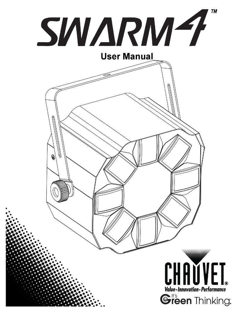 Chauvet Swarm 4 User manual