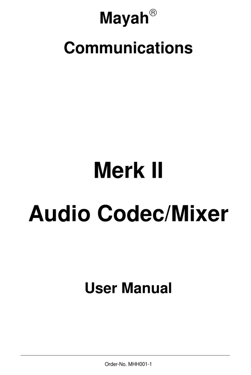 MAYAH Merk II user manual