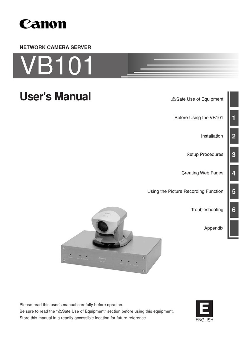 Canon VB101 User manual