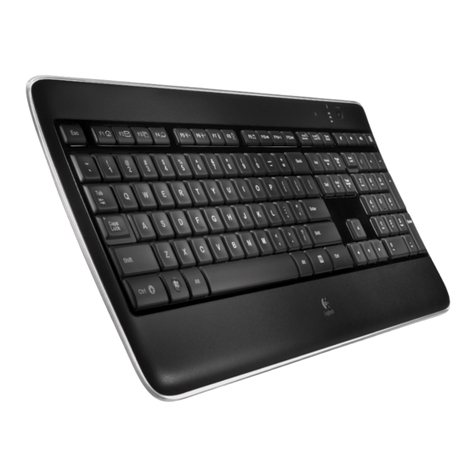 Logitech K800 User manual
