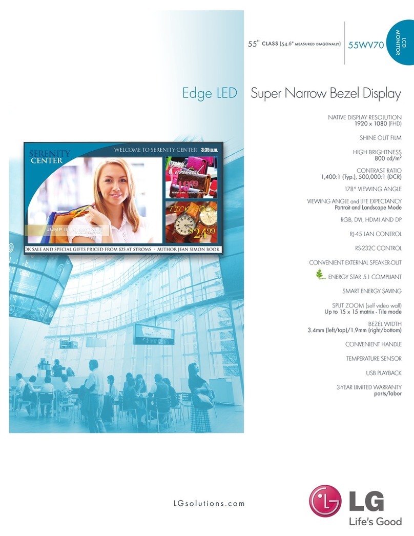LG LX650N 3D LED TV User manual