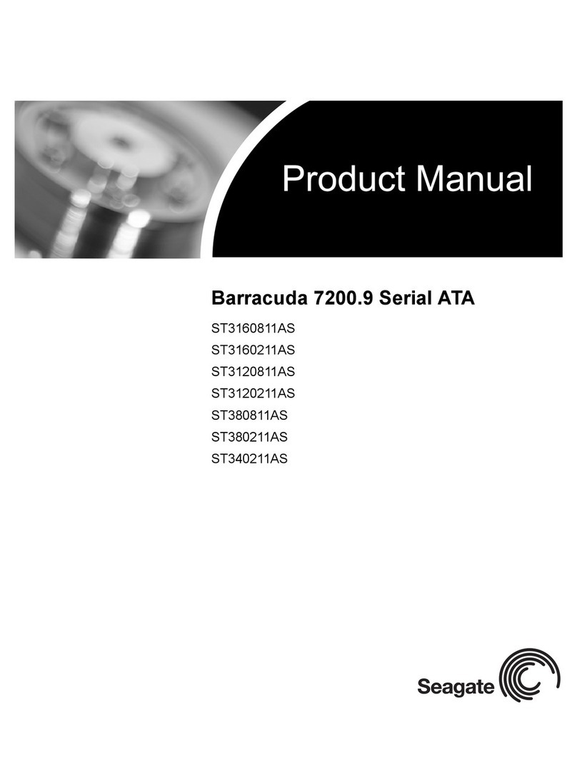 Seagate Barracuda 7200.9 ST3160811AS User manual
