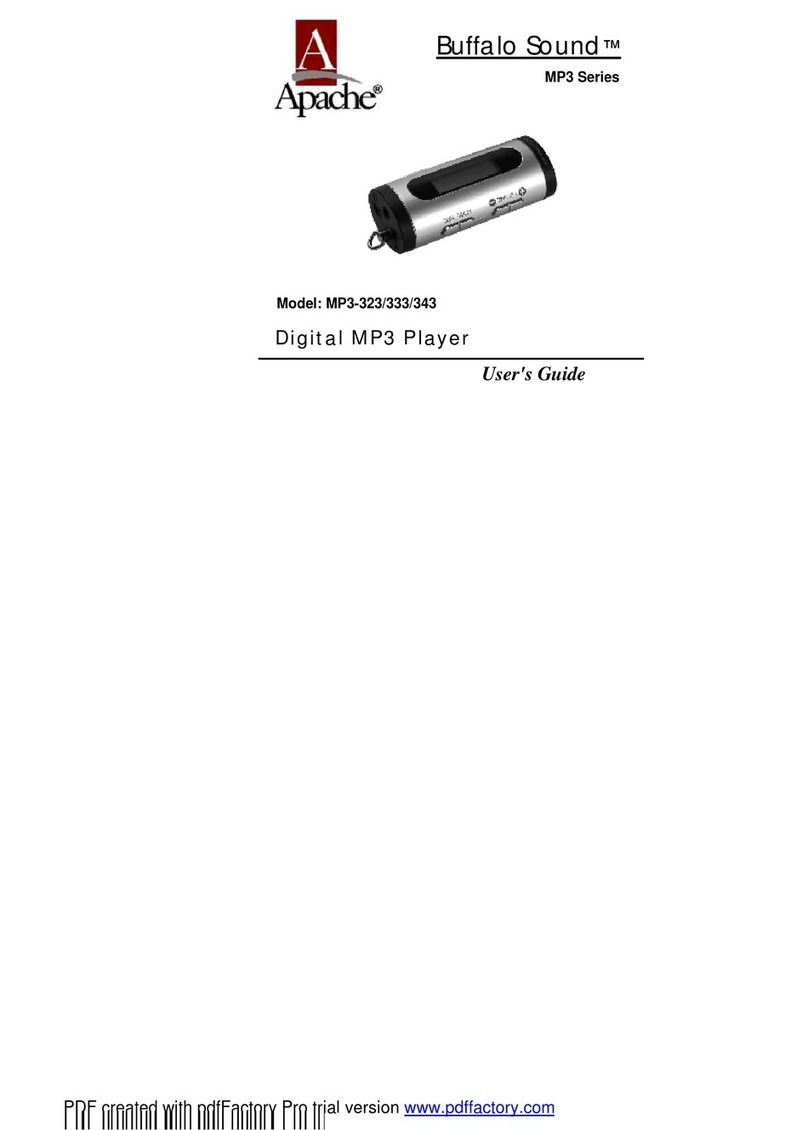Apache Buffalo Sound MP3-323 user guide