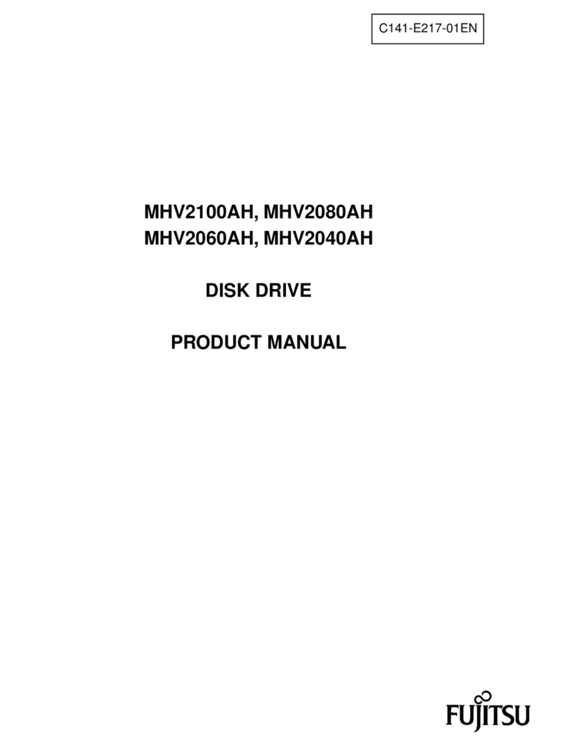 Fujitsu MHV2100AH User manual