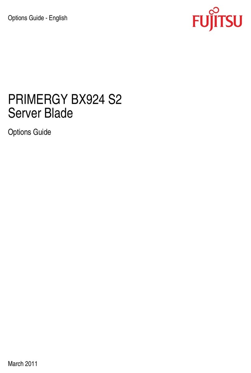 Fujitsu PRIMERGY BX924 S2 User manual