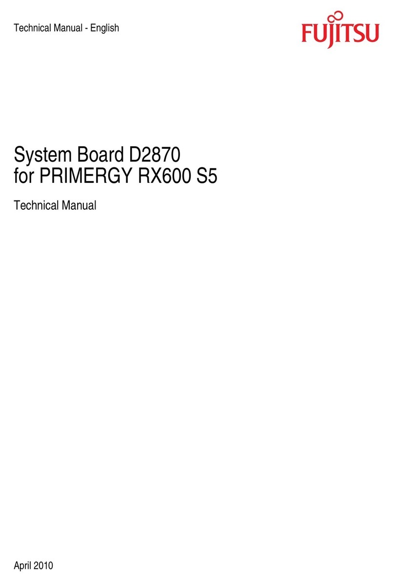 Fujitsu D2870 User manual