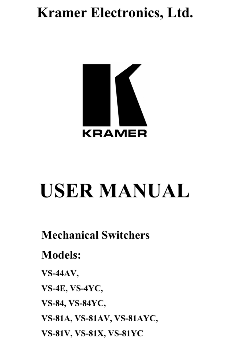 Kramer VS-44AV user manual