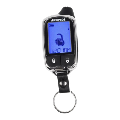 Auto Page C3-RS-915 LCD User manual