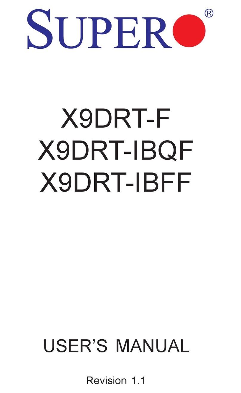 Supero X9DRT-F user manual