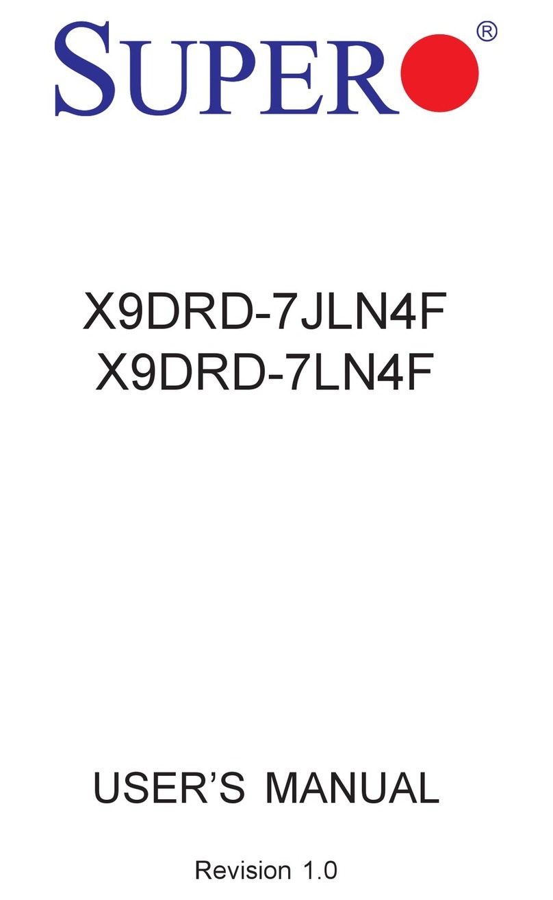Supero X9DRD-7JLN4F User manual