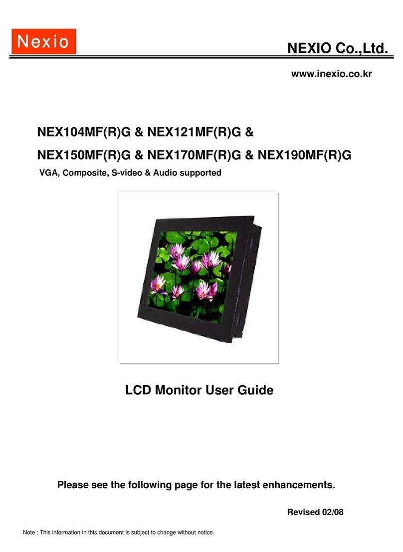 NEXIO NEX104MFG User manual