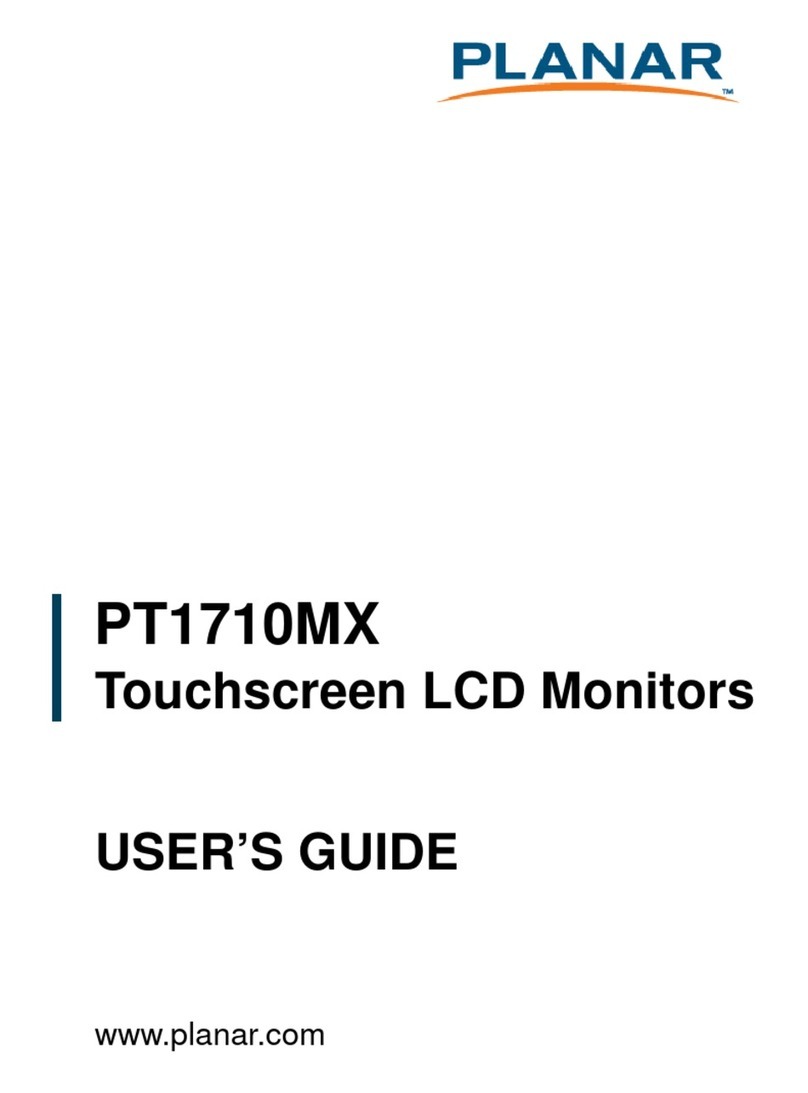 Planar PT1710MX User manual