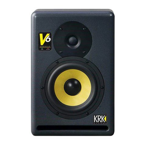 KRK V6 user guide
