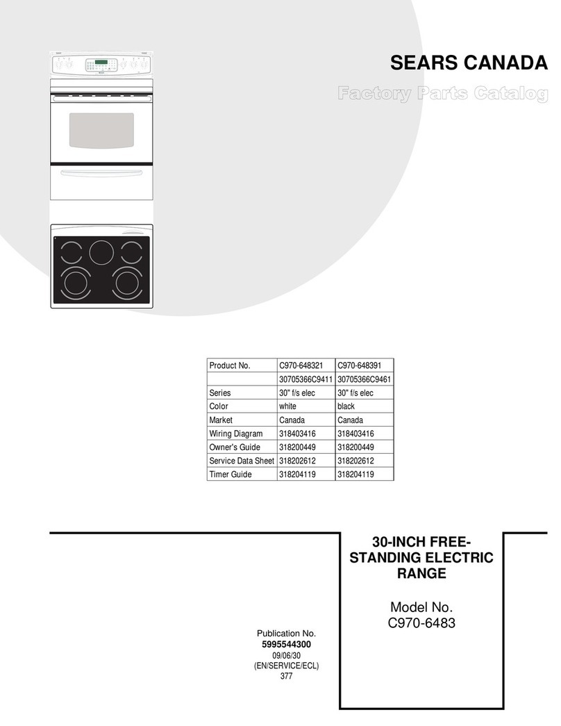 Sears C970-6483 User manual Sears C970-6483 User manual