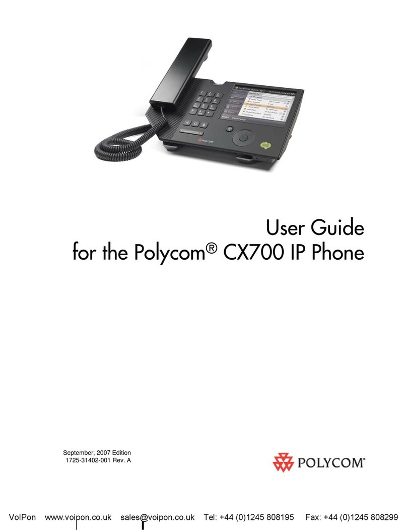 Polycom CX700 user guide