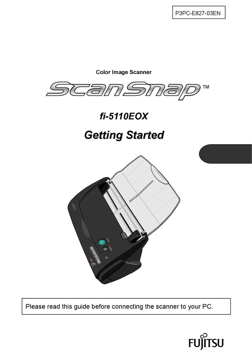 Fujitsu ScanSnap fi-5110EOX User manual
