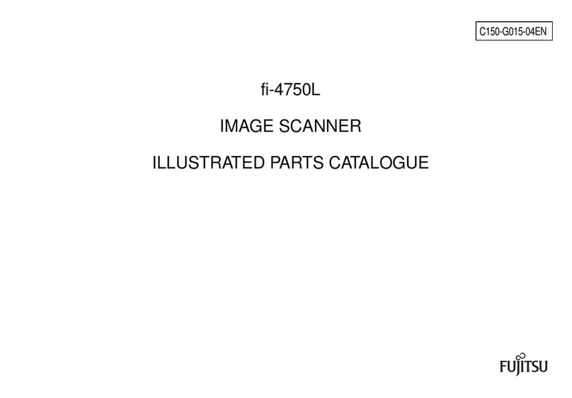 Fujitsu fi-4750L Illustrated parts catalogue